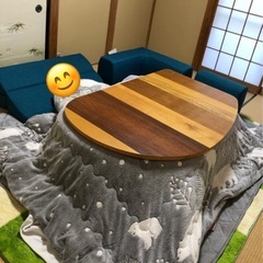 お取引決まりました。こたつソファー の画像