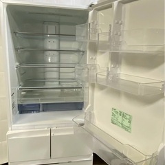 【6ヶ月保証】三菱電機 5ドア冷蔵庫 MR-B46Z-W1 2016年製の画像