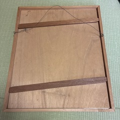 色紙入りの額縁の画像