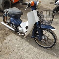 スーパーカブデラックス70　不動車の画像