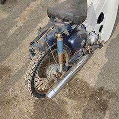 スーパーカブデラックス70　不動車の画像