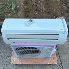 🌈【標準工事費込み】 【⭐️全額返金保証⭐️】コロナ　CORONA 2.2kW エアコン Nシリーズ ホワイト CSH-N2217R-W [おもに6畳用 /100V] の画像