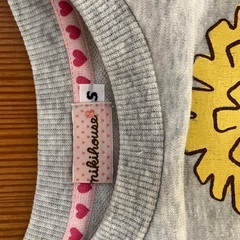 子供サイズＳ、ミキハウストレーナーの画像