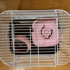 ハムスター籠ケージ【ほぼ新品】の画像