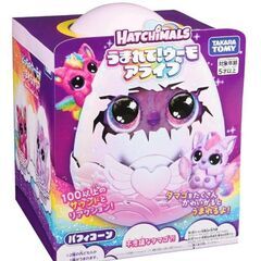 新品・未開封★クリスマスプレゼントに最適★タカラトミー うまれて! ウーモ アライブ パフィコーンの画像