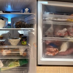 2018年製、シャープノンフロン冷凍冷蔵庫SJ-PD27D-T、価格相談可能、1月10日・11日対面受け渡し希望の画像