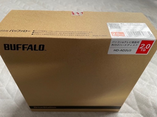 ＢU F F ALO外付けHD D