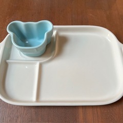 【未使用】《ル・クルーゼ》ベビー食器の画像