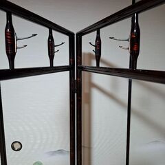 木製　衣紋掛け　衣桁　着物掛け　昭和レトロの画像