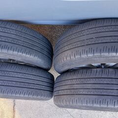225/60R18タイヤ・純正ホイル　4本セット（アルファード・ヴェルファイアなど）の画像