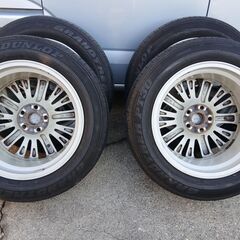 225/60R18タイヤ・純正ホイル　4本セット（アルファード・ヴェルファイアなど）の画像