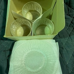 冷茶グラスセット　未使用品の画像