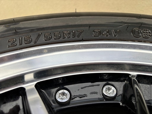 タイヤホイール4本セット215/55R17