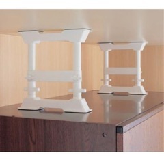 アイリスオーヤマ　家具転倒防止棒2本セット　防災の画像