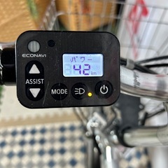 No.581パナソニックオフタイム BE-EHW07外装7段変速 折り畳みの画像