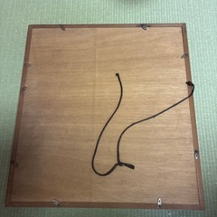 額縁入りの水墨画仏画の画像