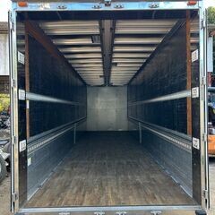 6.9坪/外寸長さ985cm、大型コンテナ　★ガレージ.事務所.倉庫.ワークスペース.コンテナハウス.農機具　★平ボディ配送　★福岡の画像