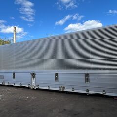 6.9坪/外寸長さ985cm、大型コンテナ　★ガレージ.事務所.倉庫.ワークスペース.コンテナハウス.農機具　★平ボディ配送　★福岡の画像