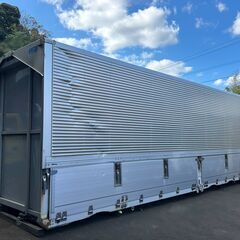 6.9坪/外寸長さ985cm、大型コンテナ　★ガレージ.事務所.倉庫.ワークスペース.コンテナハウス.農機具　★平ボディ配送　★福岡の画像