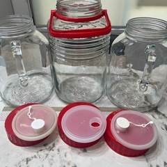 12/22まで　ガラス容器　中古の画像