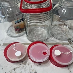 12/22まで　ガラス容器　中古の画像