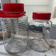 12/22まで　ガラス容器　中古の画像