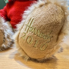B7135【ハロッズ】2010年 クリスマスベア アーチーの画像
