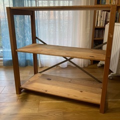 無印良品　オープンシェルフの画像
