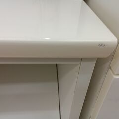 リユースのサカイ栃木店★ジモティ割あり★  食器棚 ホワイト W90×D50×H190.5 クリーニング済み TC11851の画像