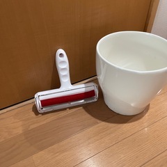 植木鉢コロコロ手作りティシュカバーの画像