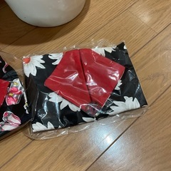 植木鉢コロコロ手作りティシュカバーの画像