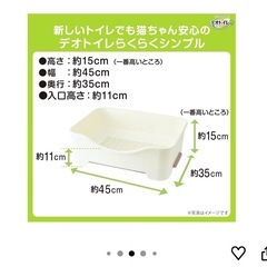 猫用トイレ本体の画像