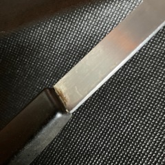 おたま　プラスチック　黒　長さ　約30㎝　※使用感大 　何かの道具にの画像