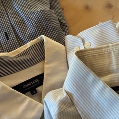 【訳あり】メンズ長袖ワイシャツ8点（コムサ、BRICK HOUSE）の画像