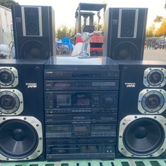 PL-X730パイオニアコンポセット、4スピーカーの画像