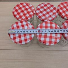 【無料】ボンヌママン　空瓶6個の画像