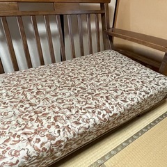 ウッドフレーム ソファセットの画像