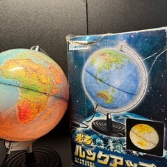 光るルックアップ地球儀 * デビカ地球儀　 メーカー: デビカの画像