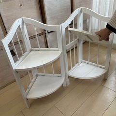 折りたたみ式 飾り棚の画像