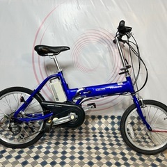 No.582パナソニックオフタイム BE-EHW07外装7段変速 折り畳みの画像