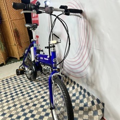 No.582パナソニックオフタイム BE-EHW07外装7段変速 折り畳みの画像