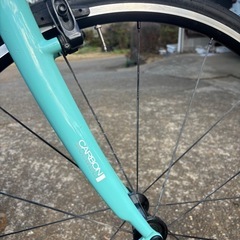 ビアンキ カメレオンテ クロスバイク サイズ43 前後チューブリアタイヤ新品の画像