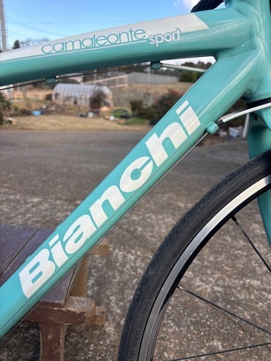 ビアンキ カメレオンテ クロスバイク サイズ43 前後チューブリアタイヤ新品 BIANCHI CAMALEONTE3(ビアンキ カメレオンテ3)シマノACERA完成車 2016