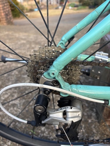 ビアンキ カメレオンテ クロスバイク サイズ43 前後チューブリアタイヤ新品 ビアンキ カメレオンテ クロスバイク サイズ43 前後チューブリアタイヤ新品