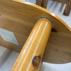 美原店 富士貿易 ローテーブル 木製 センターテーブル 座卓　コンパクトの画像