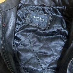 Black Dog革ハーフコートの画像