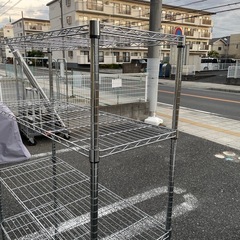 12/7(日)スチールラック 幅120 高さ173 奥行45.5の画像