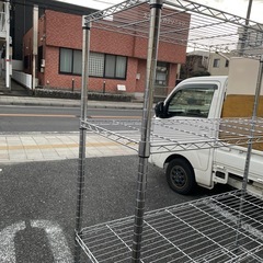 12/7(日)スチールラック 幅120 高さ173 奥行45.5の画像