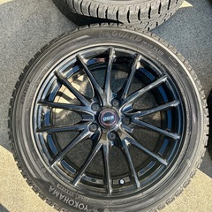 スタッドレスice GUARD 5 PLUS IG50 215/50R17 91Q タイヤホ イール×4本セット 取り付けナット付きの画像