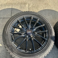 スタッドレスice GUARD 5 PLUS IG50 215/50R17 91Q タイヤホ イール×4本セット 取り付けナット付きの画像
